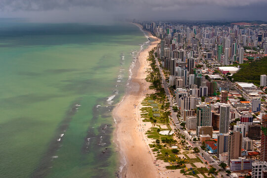 Praia de Boa Viagem em salvador