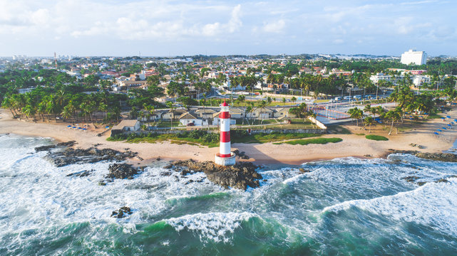 Praia de itapuã em Salvador