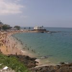 Praia do Porto da Barra em Salvador